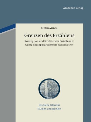 cover image of Grenzen des Erzählens